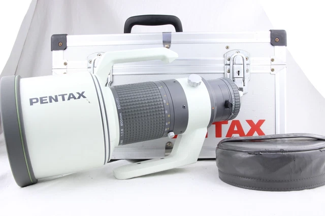 [ Near Mint Avec / Coffre] Smc Pentax-A 645 600mm F/5.6 Ed If Greenstar Lentille