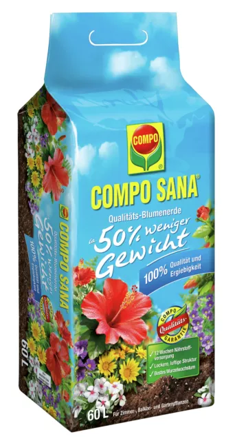 Qualitäts Blumenerde 50% Sana Compo