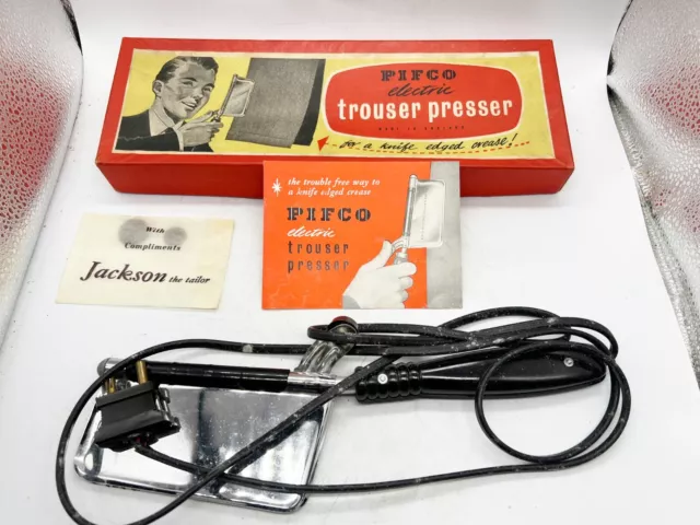 Vintage Boxed Pifco Electric Trouser Presser