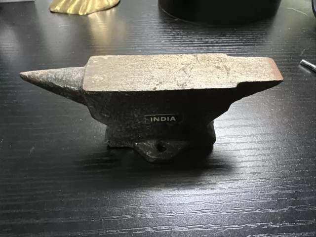 Vintage Iron Watchmaker Jewelers Silversmith Horn Mini Anvil Tool (India)