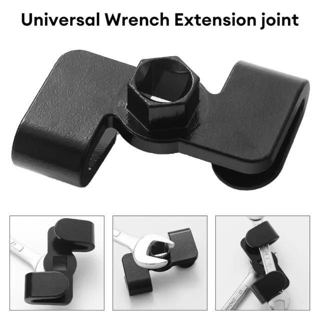Universal Wrench Extender Adaptor for 1/2 Inch Drive Wrench Extend More Leverage 3
