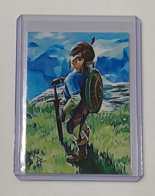 Zelda Limited Edition Artist Signed Breath Of The Wild Trading Card 2/10