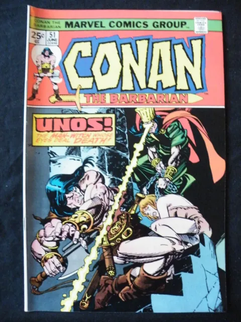 Conan the Barbarian #51 VF 7.0 with bag/board June 1975 - Beautiful!