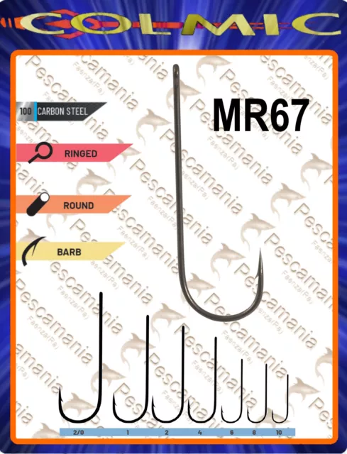 Anzuelo Mar Colmic MR67 Aberdeen Ojal Caballa Pesca de Arrastre