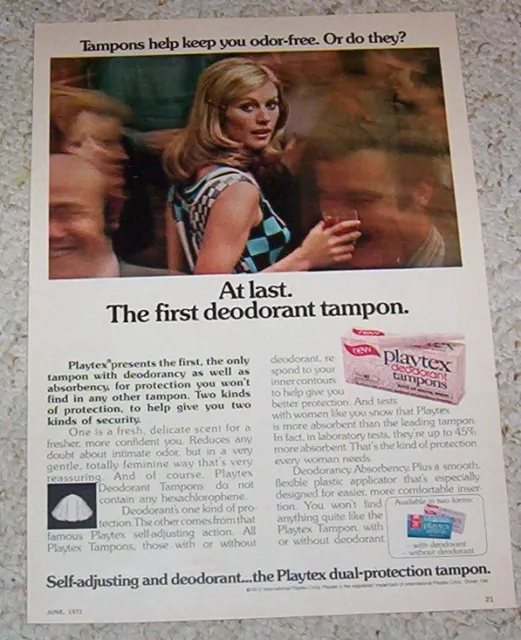 1984 Magazine Advertisement Page Playtex Discretion Seamless Bra Cute Woman  Ad