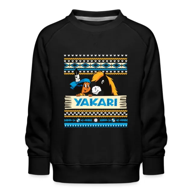 Yakari Und Kleiner Donner Ugly Christmas Kinder Premium Pullover