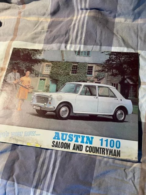 Austin 1100 Saloon and Countryman Sales Brochure (UK)