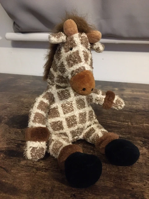 Jellycat Riff Ruff JELLYCAT RITIRATO RIFF Ruff Giraffa Beanie Peluche Cuddly Ritirato EUR ...
