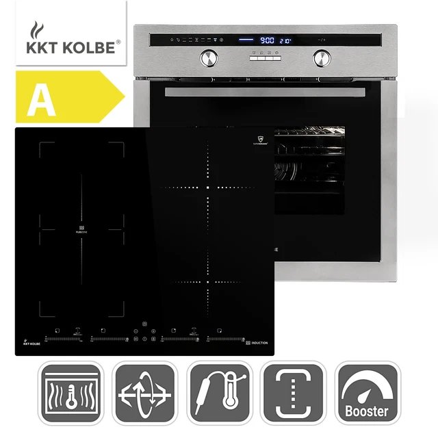 Cuisinière: 60cm Four encastrable EB8013ED + 59cm Plaque Induction IND5901FZ