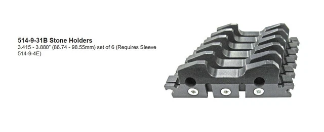 514-9-31B Stone holder (require 514-9-4E) fits Rottler H85A H86A H87A set 6 pcs
