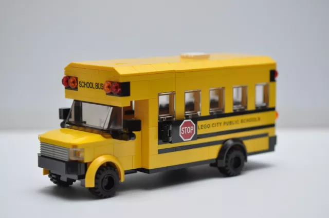 Lego yellow school bus outlet