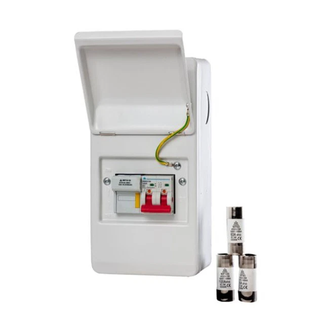 Commutateur de fusible d'alimentation en métal résidentiel 1 lot WMFS100/3F av