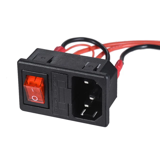 imprimante 3D Prise / 15A de commutateur alimentation énergie D2P8 6