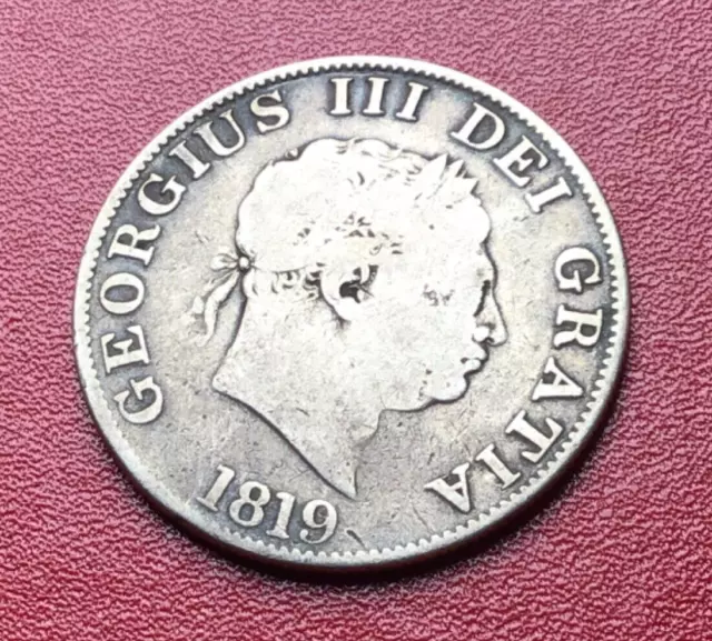 1819 George III Half Crown