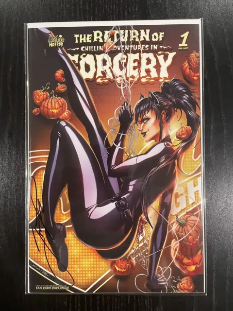 ARCHIE Return CHILLING ADVENTURES Sorcery 1 Fan Expo Tyndall VARIANT Ltd 300 NM+