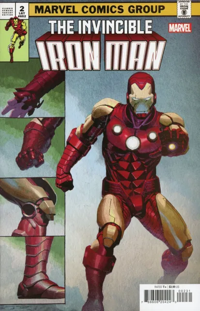 Invincible Iron Man #2 2023 Unread Esad Ribic Variant Cover Marvel Comic