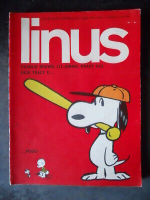 LINUS 3 1965 con inserto Peanuts a colori  rivista fumetti  [AS3]