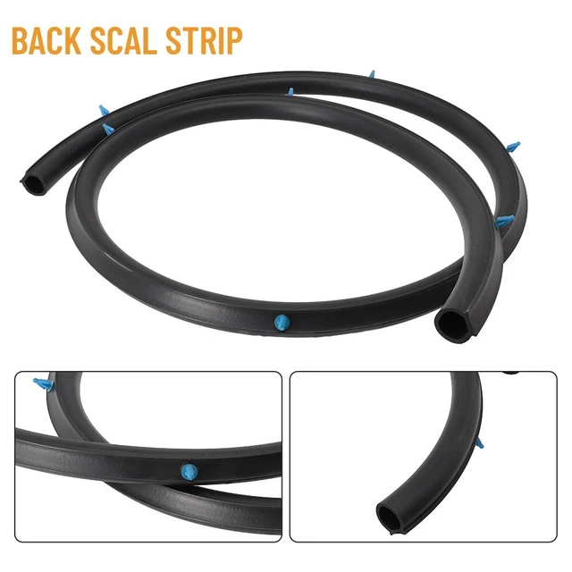 Guarnizione Gomma Strisce for Luglio 2013Car Cofano Posteriore Guarnizione Weatherstrip