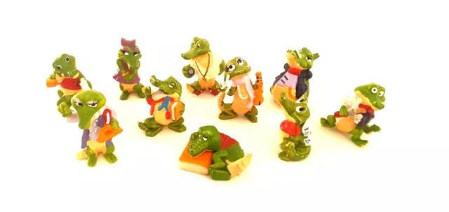 Collection Complète Crocodiles A L Ecole Collège Lycée Kinder Surprise Réf K04