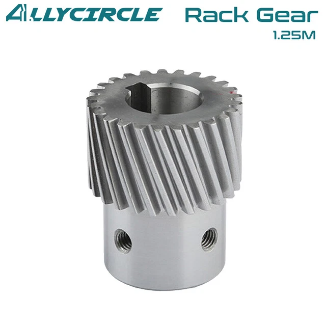 Helical Left Hand 1.25M Rack Gear Pinion Inner Hole 14 16 20 22 25 T 25 28 30 40