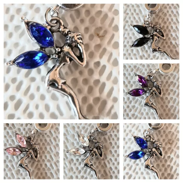 CHARMS CLEARANCE SALE FAIRY STONE TIBETAN SILVER 20mm x 25mm 🇦🇺AUSSIE STOCK