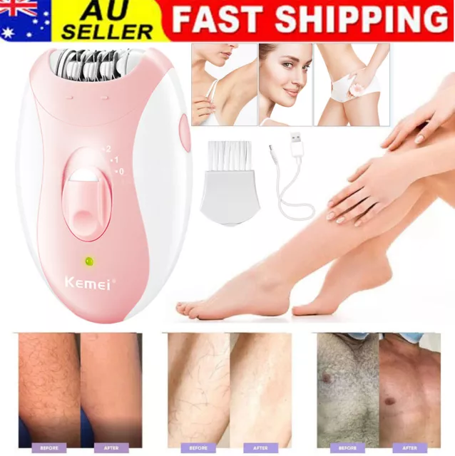 Epilator For Women Cordless Rechargeable Lady Body Hair Removal Shaver 2 IN 1