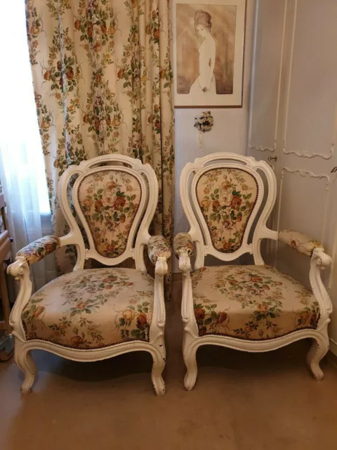 Louis XV Sessel im Bergere Stil