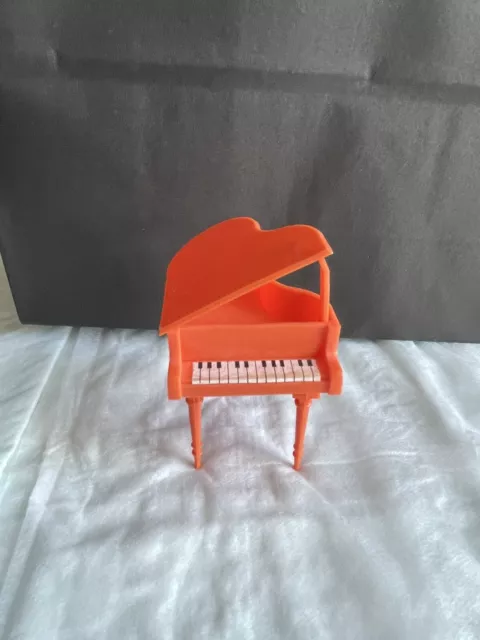 VINTAGE BARBIE TUTTI DOLL Piano , MELODY IN PINk HTF