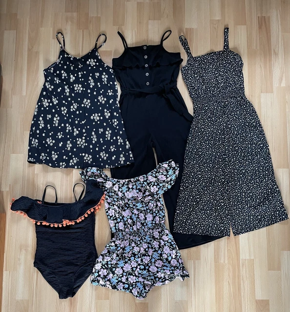 Pacchetto vestiti estivi ragazze età 11-12 tute costume da bagno costume da bagno