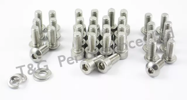 Mikuni BST36SS Carbs Stainless Bolts Kit Suzuki GSXR, Bandit, Streetfighter