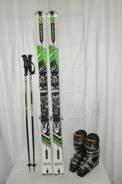 Dynastar Ski " Agyl " Top Allround Carver 157 Cm + Skischuhe Gr: 42 Im Set.