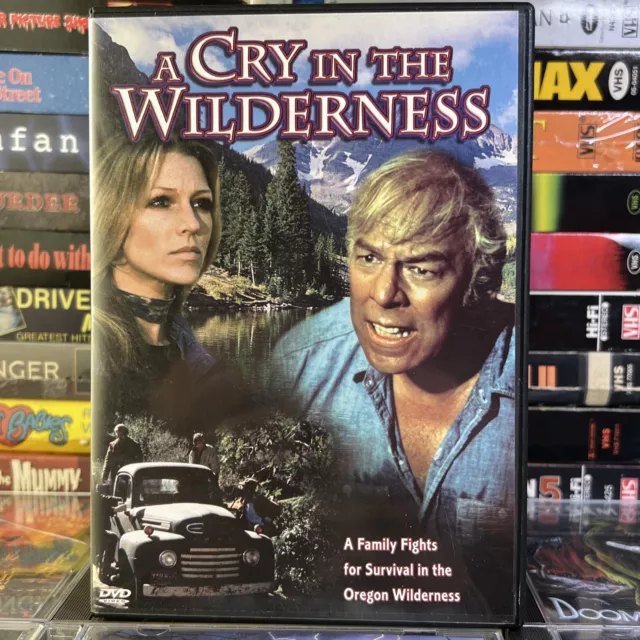 A Cry in the Wilderness 1974 DVD George Kennedy Skunk Bite Rabies Survival Movie