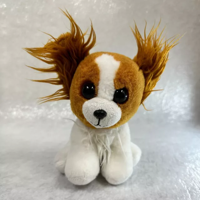 TY Beanie Baby 6" BARKS the Dog Velve USED, NO TAGS