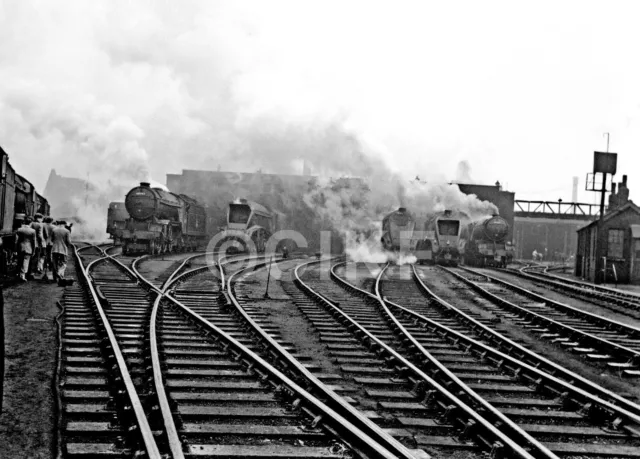 Railway Photograph 6x4   View  Kings Cross MPD,  1961.