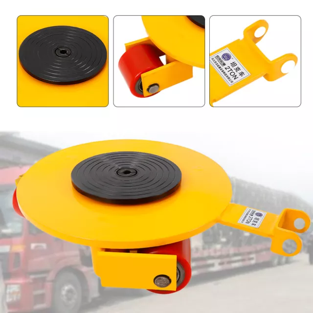 Set rulli blindati 2T telaio di trasporto rulli di trasporto scooter industriale scooter NUOVO