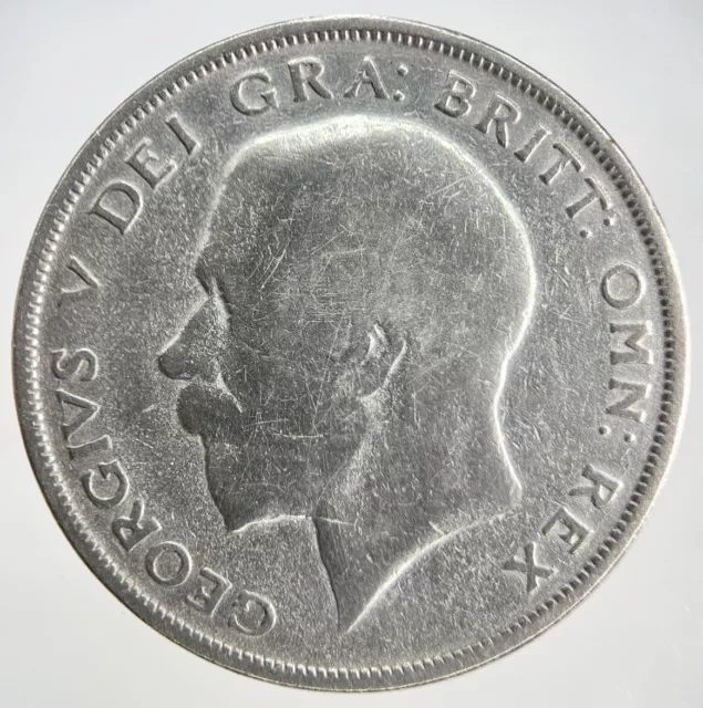 1920 Half-Crown | British Silver Coin | George V | Collectable Grade | a1819