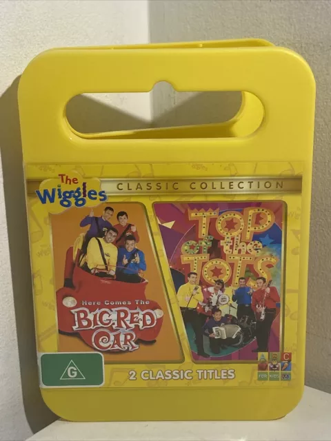 The Wiggles - Here Comes The Big Red Car / Top Of The Tots (DVD, 2010) - Jan ☀️