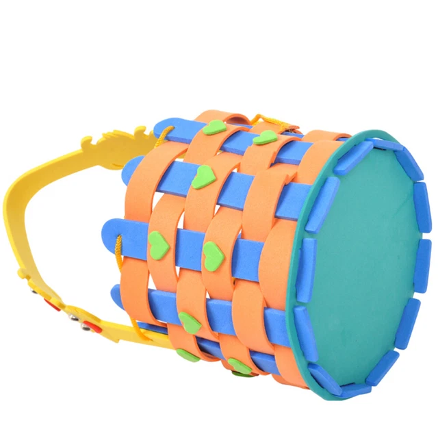 Juego de 4 Bolsos de Mano Hágalo Usted Mismo Bolso de Tejido Cesta Parche Bolsos de Coser Artesanías