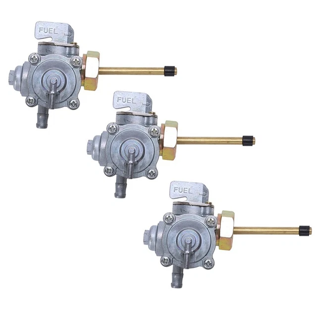 3x Pompa Interruttore Olio Petcock Serbatoio Gas Carburante per Cb750Sc 1991-2003 Cb400 1991-Y3I3