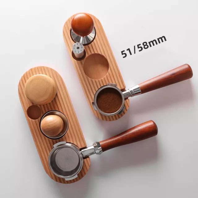 Support anti-café en bois de haute qualité pour 51 mm 53 mm 58 mm pour outils