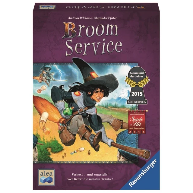 Familienspiel Broom Service | Ravensburger 26917 | Spiel ab 10 Jahre