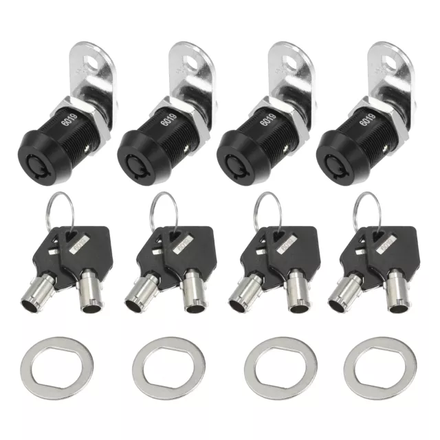 4 Set Cerraduras de Almacenamiento de 7/8" para RV, Ajuste Grosor Máximo 9/16"