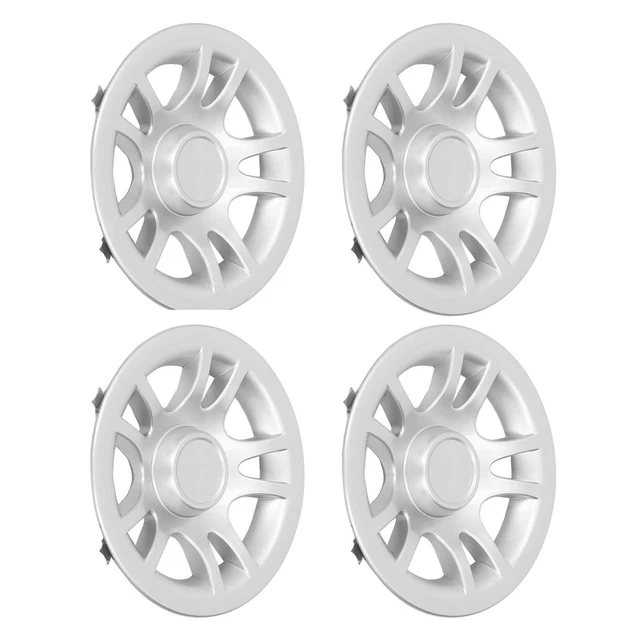4pcs 8in Golf Cart Wheel Hub Cap Reduce Wind Resistance Scratch Resistant