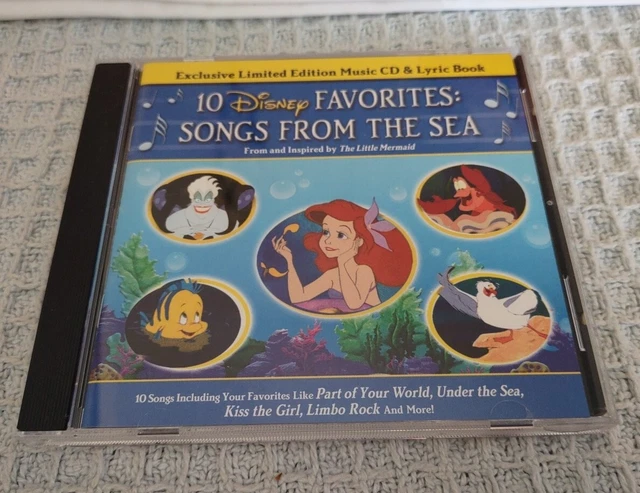 VINTAGE 2006. 10 Disney Favorites: Songs From The Sea. Tested Excellent ...