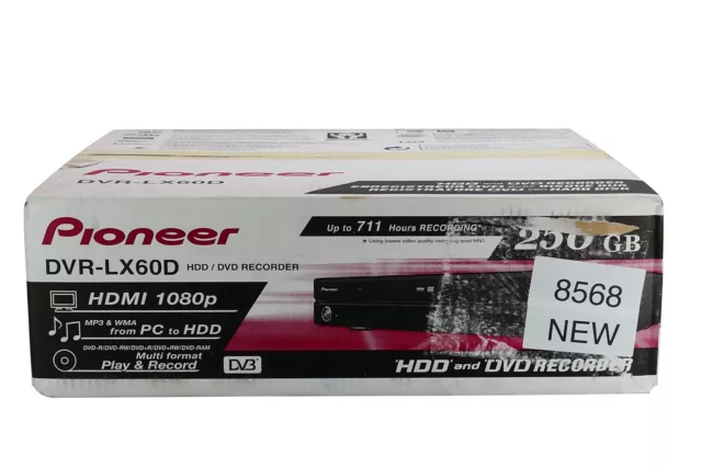 Pioneer DVR-LX60D | DVD / Harddisk Recorder (250 GB) | NEW IN BOX