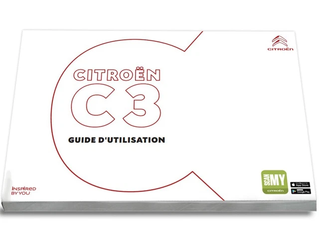 Manuel D'Utilisation CITROËN C3 Aircross (2021-2023 Restylage) - Version Papier Française, Neuf