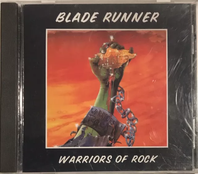 Blade Runner - Warriors Of Rock CD 1986 Ebony Records – EBON 35 [Rare]