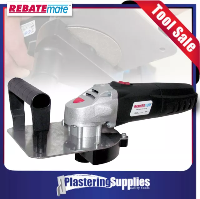 RebateMate Tool Plasterboard and Cement Sheet Butt Joint System RM-T Rebate Mate