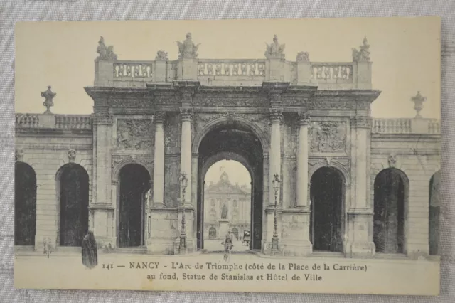 CPA ""NANCY - L'Arc de Triomphe (side of Place de la Carrière)