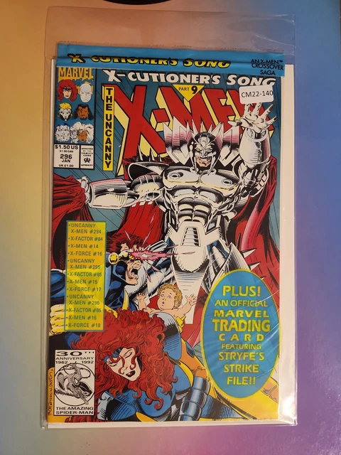 Uncanny X-Men #296 Vol. 1 High Grade Marvel Comic Book Cm22-140